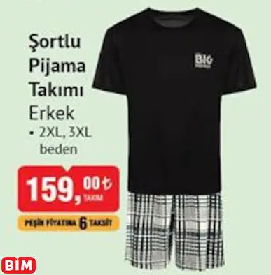 ŞORTLU PİJAMA TAKIMI ERKEK ŞORTLU PİJAMA TAKIMI ERKEK